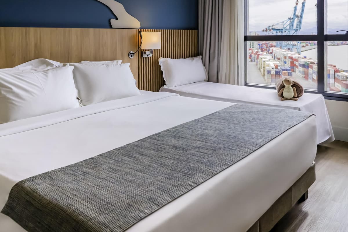 Superior Room, Multiple Beds | Minibar, in-room safe, laptop workspace, blackout drapes