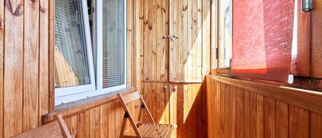 아파트, 침실 1개 | 발코니