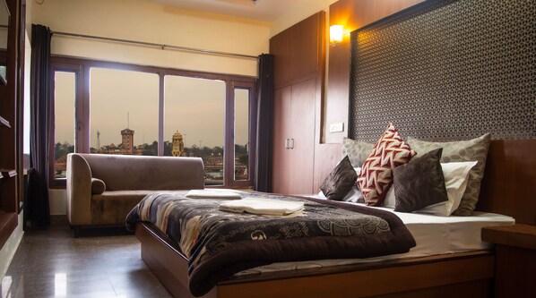 Superior deluxe room (02) | Wi-Fi ฟรี, ผ้าปูที่นอน