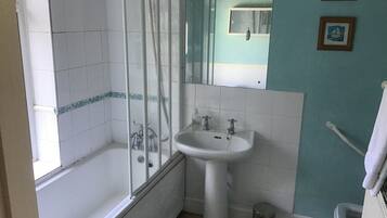 Maritime Apartment- (Ground Floor) | Bathroom | Towels, soap, toilet paper