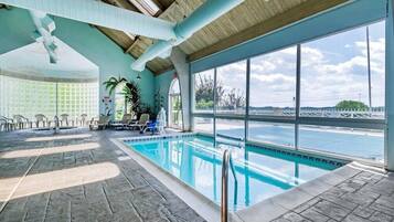 Indoor pool, outdoor pool