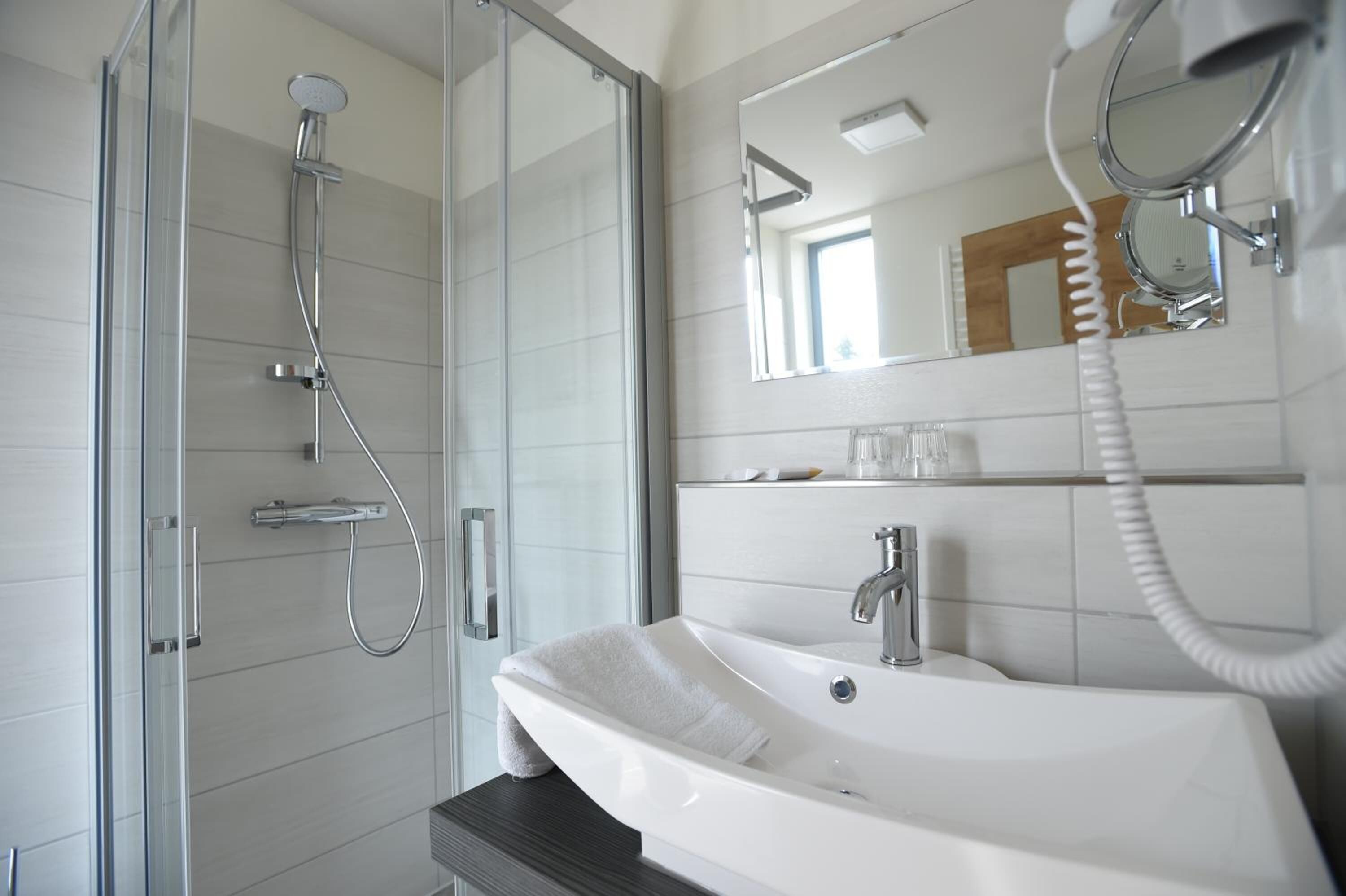 Dusche, Handtücher