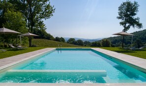 Seasonal outdoor pool, open 9:00 AM to 7:00 PM, pool loungers - Relais Il Furioso (Monte Castello di Vibio)