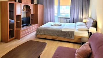Departamento | 1 habitación, escritorio, tabla de planchar con plancha y wifi gratis