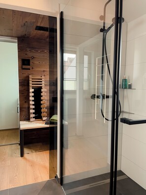 Suite Panoramique, vue ville | Salle de bain
