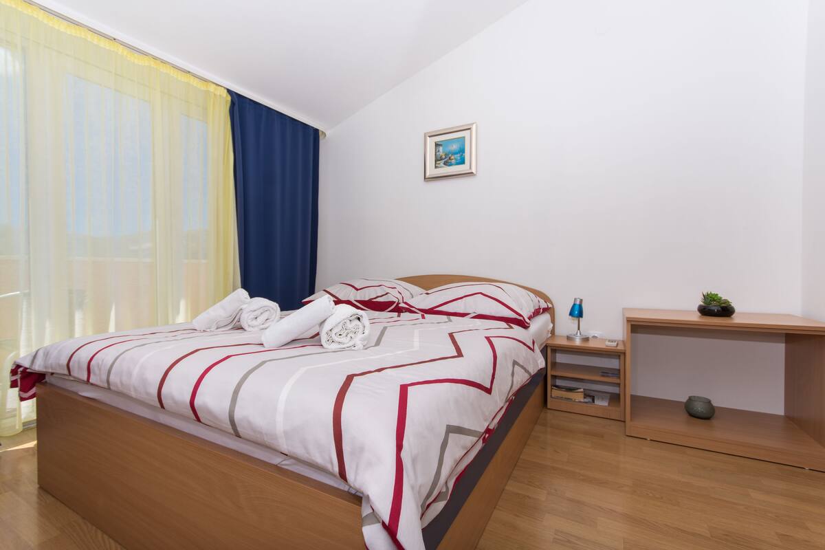 Appartement, balcon (A7) | 1 chambre, Wi-Fi gratuit, draps fournis