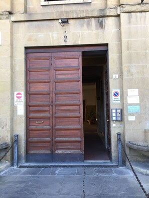 Fachada de la propiedad