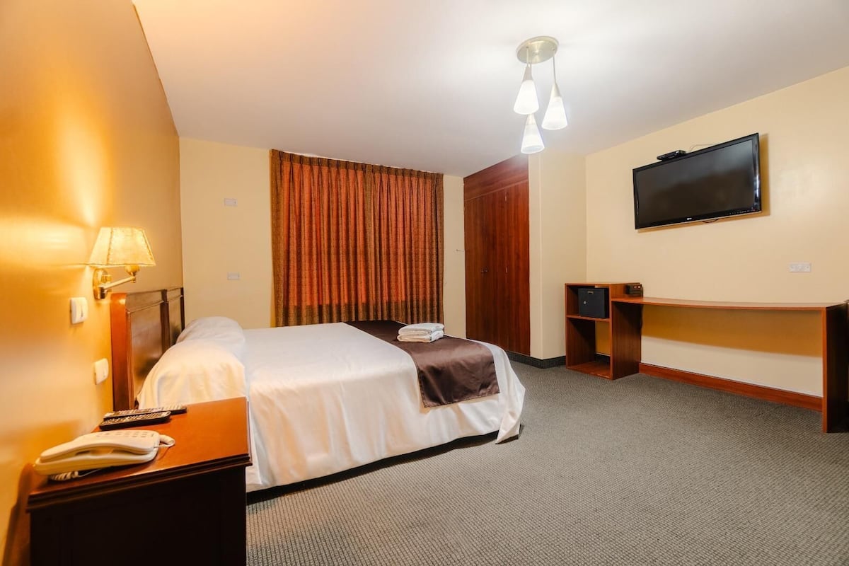 Wifi gratis y ropa de cama 