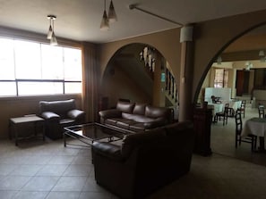 Sala de estar en el lobby