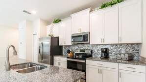 Townhome, 4 Bedrooms | Private kitchen | Fridge, microwave, stovetop, dishwasher - Storey Lake 3081 (Kissimmee)