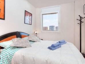 2 slaapkamers, een strijkplank/strijkijzer, wifi