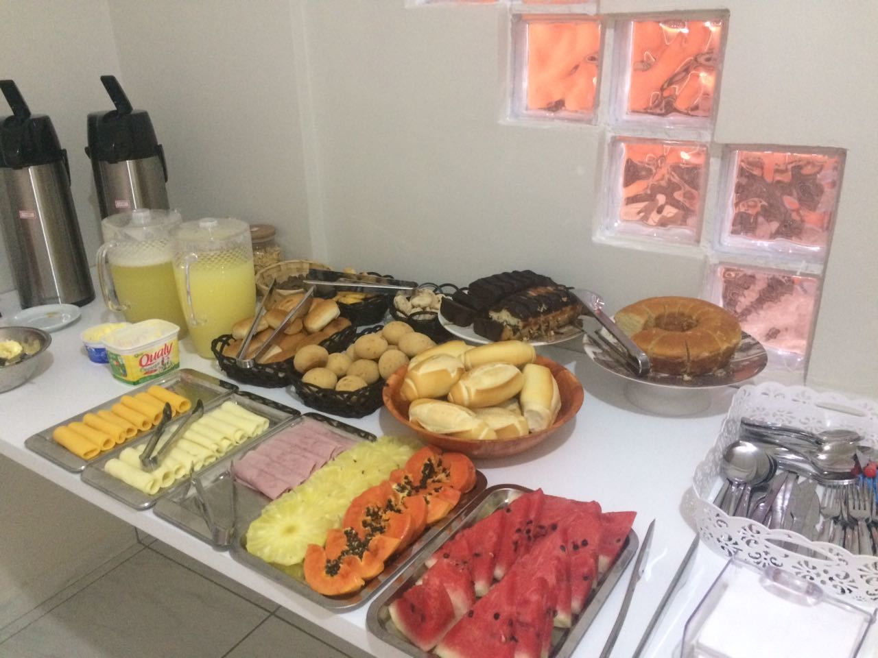 Gratis frukostbuffé varje dag 