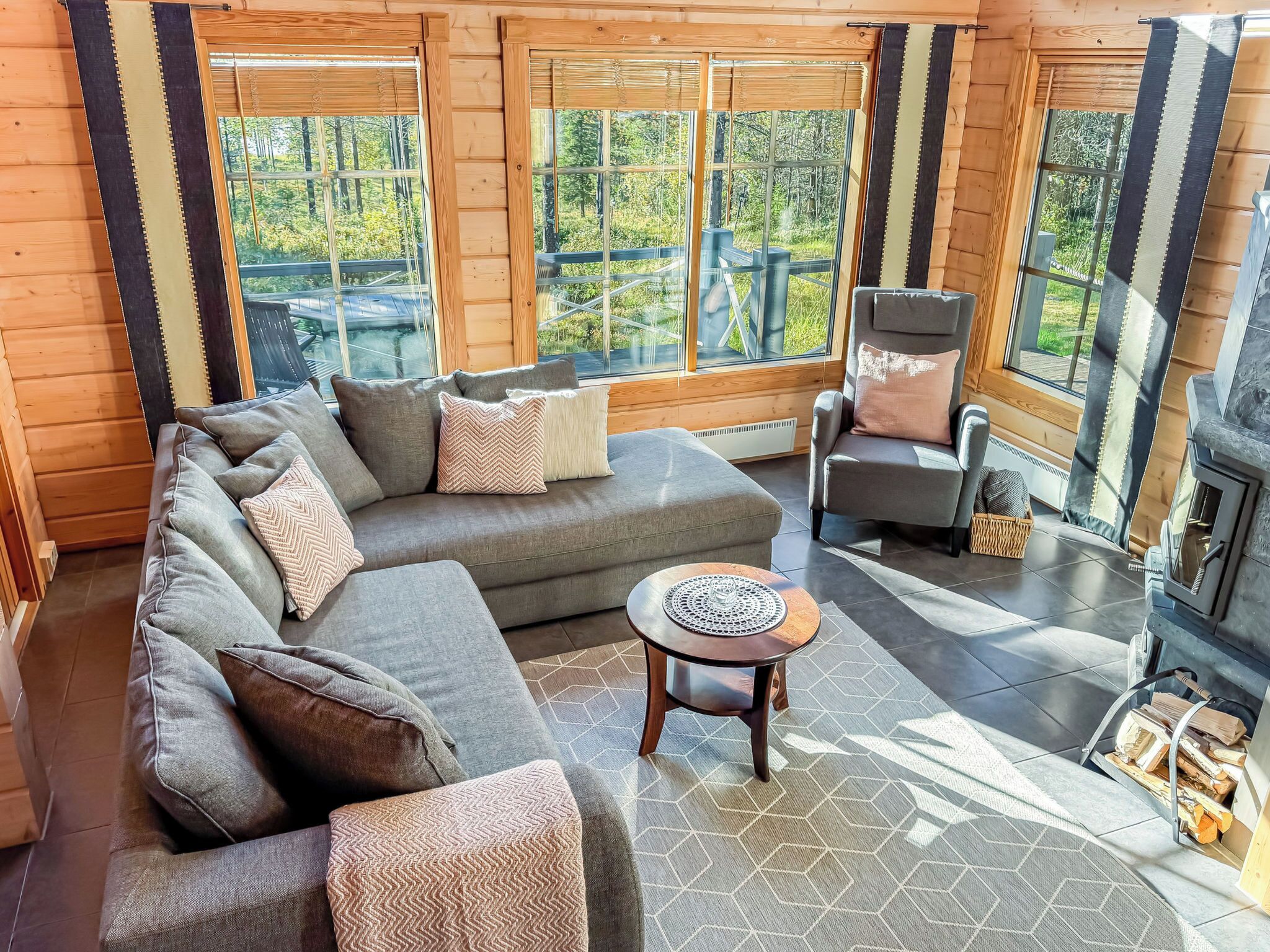 TV, DVD player, books