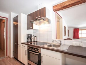 Fridge, oven, cookware/dishes/utensils, dining tables - Gamsblick by Interhome (Sölden)