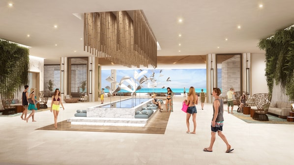 Lobby - Senator Riviera Cancun Spa Resort (Puerto Morelos)