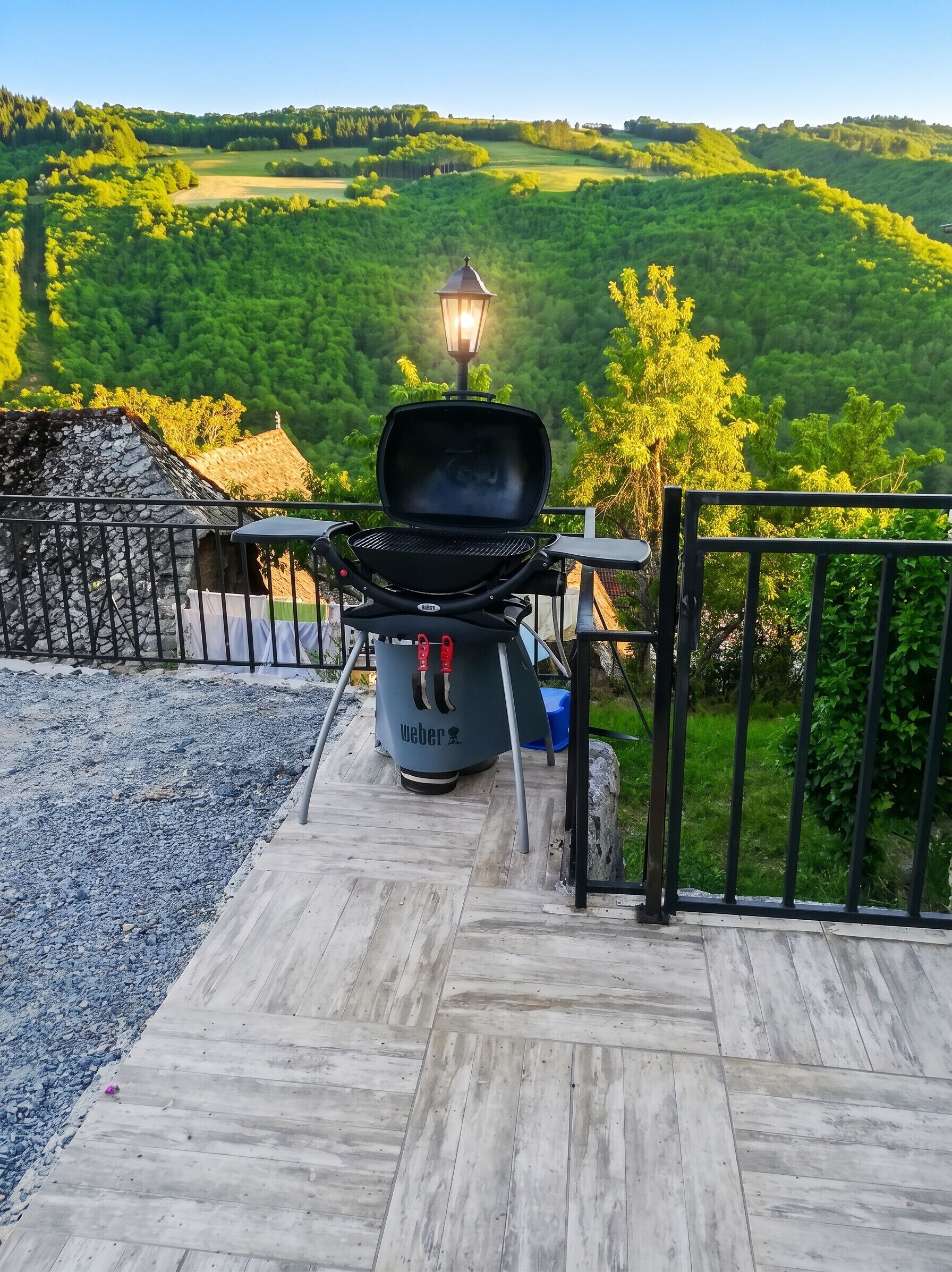 Enceinte de l’hébergement