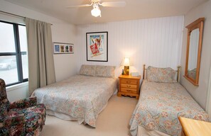 2 sovrum och sängkläder