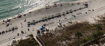 Scenic Views From a Spacious Oceanfront Condo, Beach Chairs Included