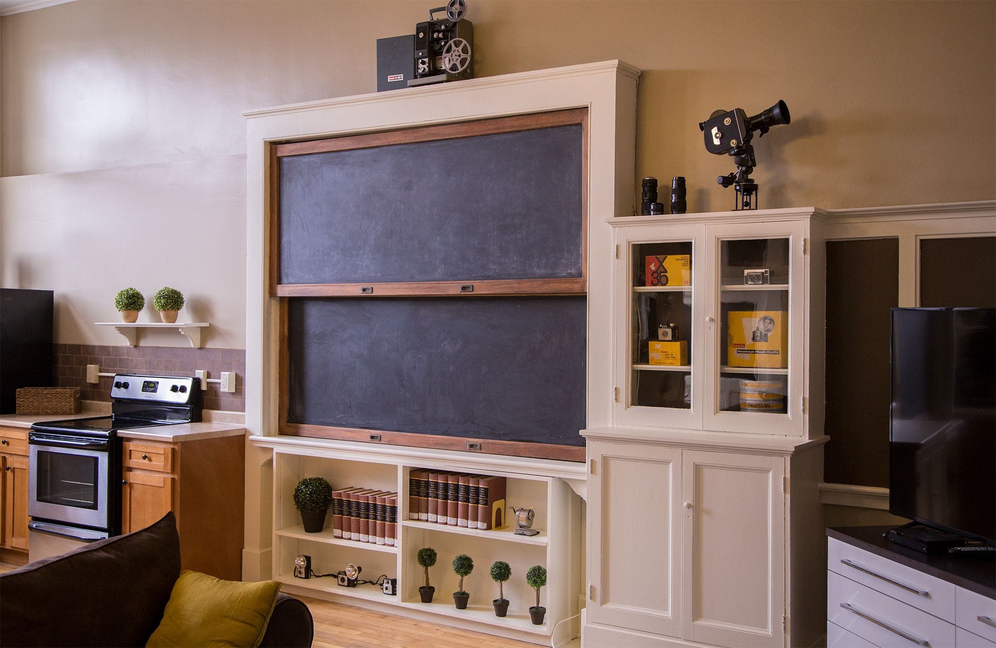 luxury room (212) | living area | 60-inch smart tv with cable channels, tv, first-run films