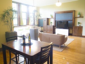 Luxury Studio Suite, 1 King Bed (201) | View from room - School 31 Lofts at Colors Studios (Rochester)