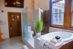 Micro Loft (216) | Private spa tub - School 31 Lofts at Colors Studios (Rochester)