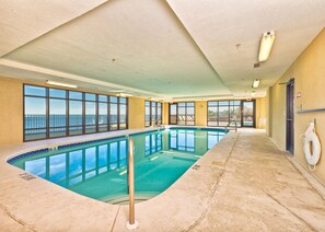 Indoor pool, outdoor pool