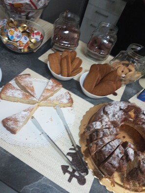 Gratis frukostbuffé varje dag
