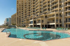 Indoor pool, outdoor pool