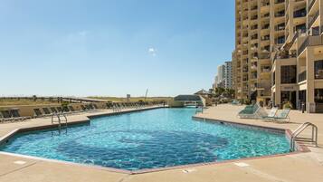 Indoor pool, outdoor pool