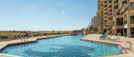 Indoor pool, outdoor pool