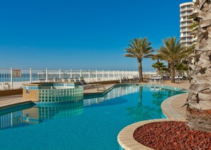 Indoor pool, outdoor pool
