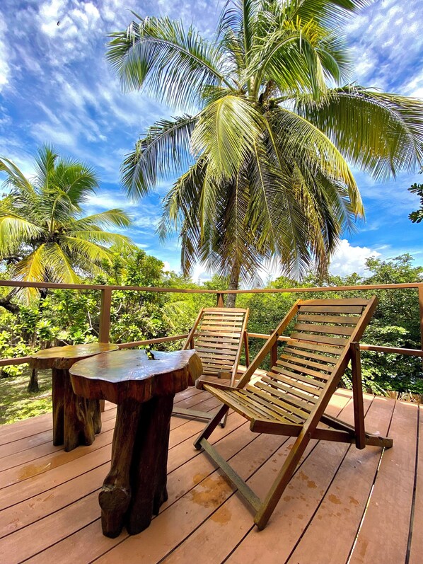 Panoramic-Doppelzimmer, 1 Queen-Bett, Nichtraucher | Wohnbereich | Bücher