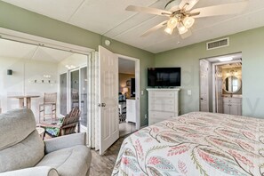 Kondominium, 2 kamar tidur | 2 kamar tidur, Wi-Fi gratis, dan seprai linen