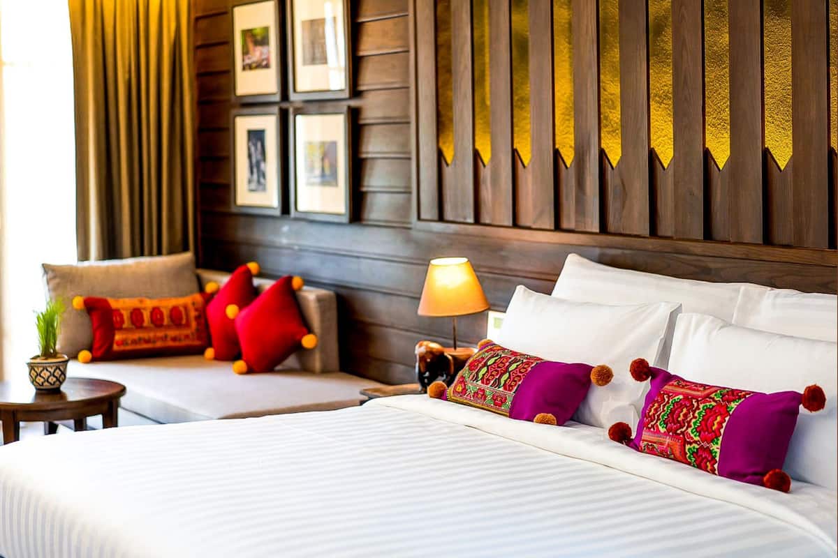smile grand deluxe double bedroom | 1 bedroom, free minibar, in-room safe, desk