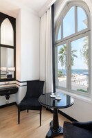 Deluxe Room, 1 King Bed, Sea View | Hypo-allergenic bedding available, minibar, in-room safe