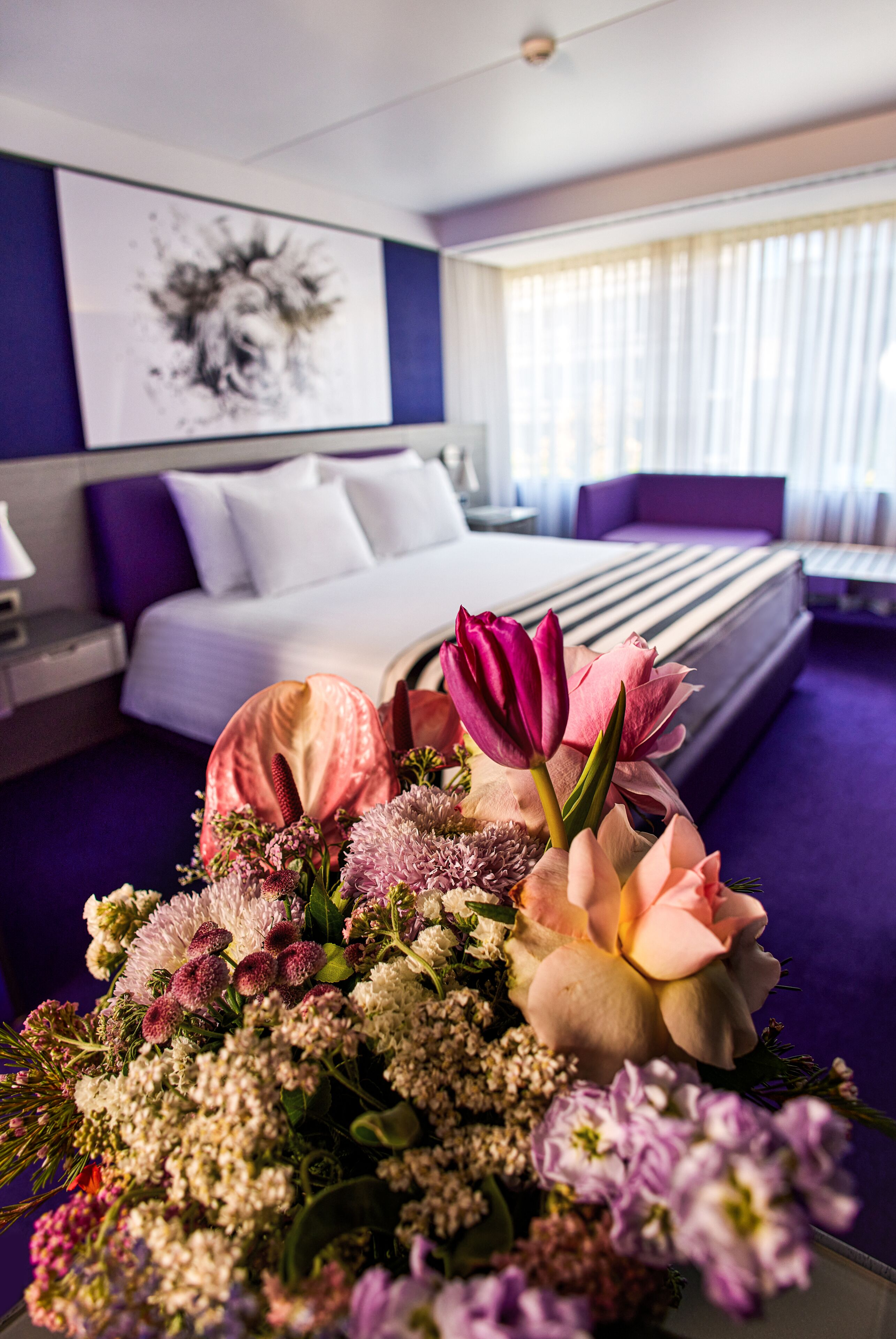 1 bedroom, hypo-allergenic bedding, minibar, in-room safe