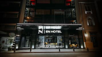 Façade de l’hébergement