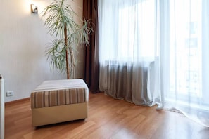 Lejlighed | 1 soveværelse, strygejern/strygebræt, gratis Wi-Fi, sengetøj