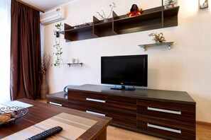 Apartamento | 1 dormitorio, tabla de planchar con plancha, wifi gratis y ropa de cama