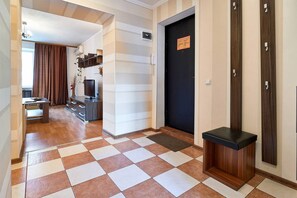 Lejlighed | 1 soveværelse, strygejern/strygebræt, gratis Wi-Fi, sengetøj