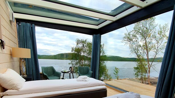 Comfort Chalet, 2 Single Beds, Bay View, Overwater - Jarfjord Sea Resort Kirkenes (South Varanger)