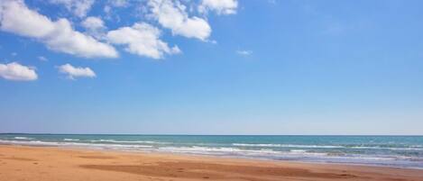 Una spiaggia nelle vicinanze