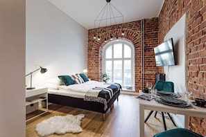 Luxury living in the heart of Tallinn 9 | Living area | Smart TV - Estonishing Stay (Tallinn)