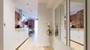 Luxury living in the heart of TallinnVII | Living area | Smart TV - Estonishing Stay (Tallinn)