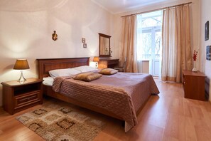 Appartamento | 1 camera, ferro/asse da stiro, Wi-Fi gratuito, lenzuola