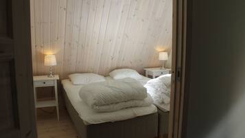 Stuga Signature - 2 sovrum - bubbelbad | 2 sovrum, mörklÀggningsgardiner, extrasÀngar och gratis wi-fi