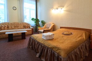 Apartment, 1 Bedroom | 1 bedroom, desk, iron/ironing board, free WiFi - Home-Hotel Yaroslavskaya 15-23 (Kyiv)