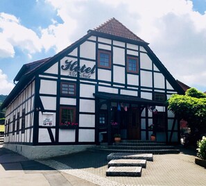 Façade de l’hébergement