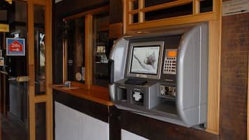 Check-in/check-out kiosk