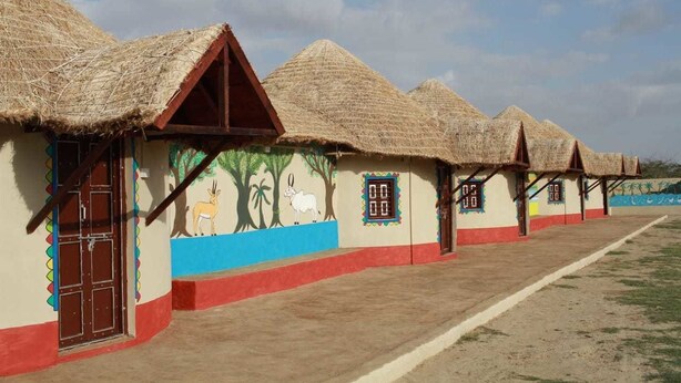 Exterior detail - Rann Chandni Resort (Bhuj)